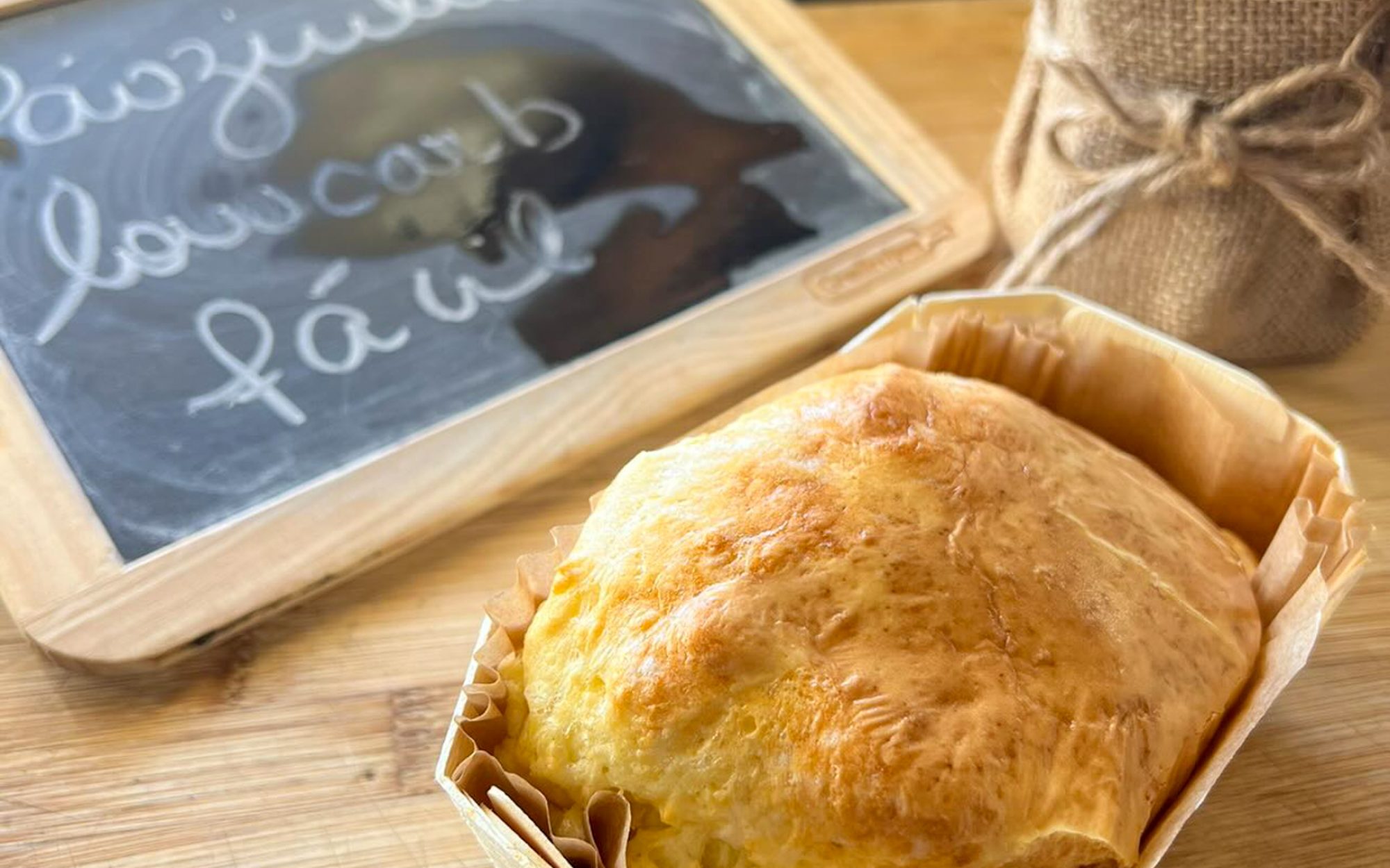 Pão LowCarb Sem Farinha